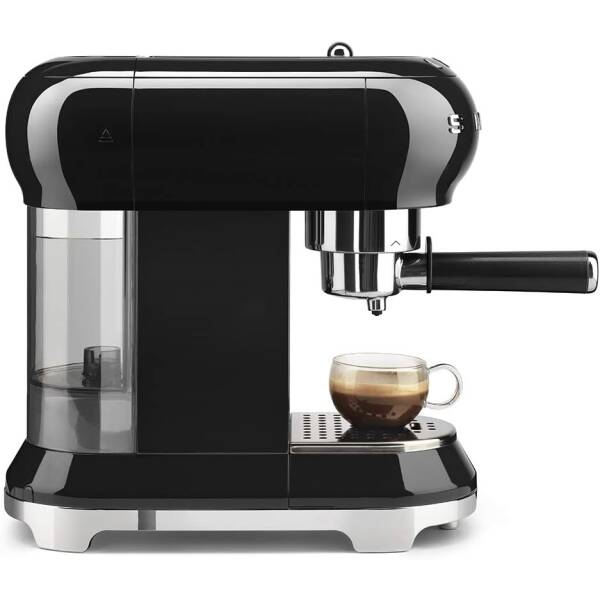 Smeg Espresso Machine, 1 liters, Black ECF01 BLUS