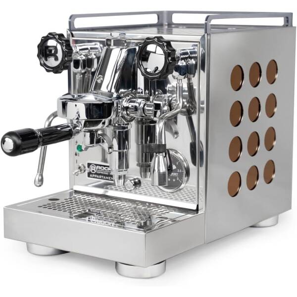 Rocket Espresso Appartamento Nera Espresso Machine, Copper