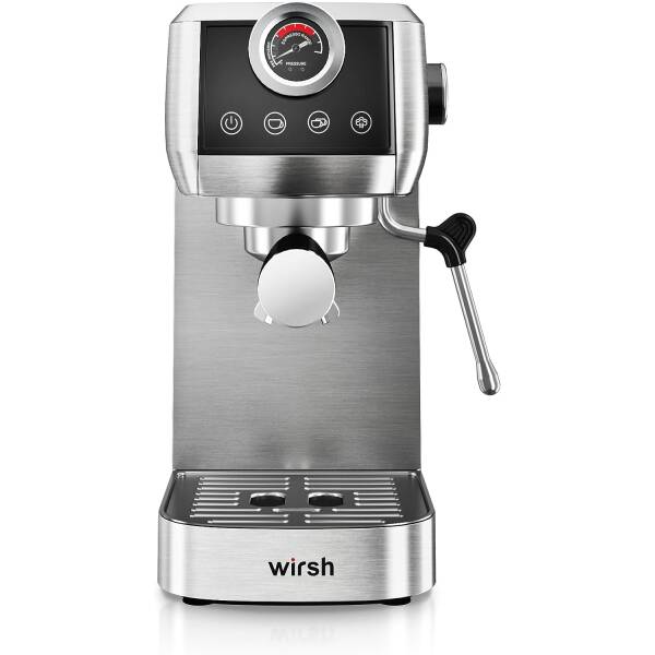 wirsh Espresso Machine, 20 Bar Espresso Maker with Commercial Portafitler and Steamer for Latte and Cappuccino, Expresso Coffee