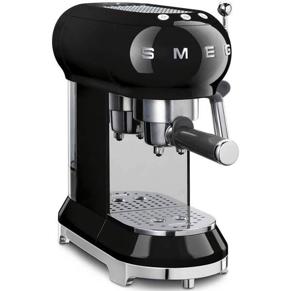 Smeg Espresso Machine, 1 liters, Black ECF01 BLUS