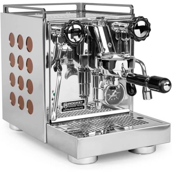 Rocket Espresso Appartamento Nera Espresso Machine, Copper