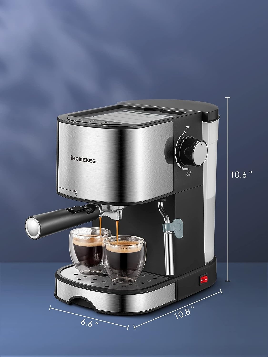  Ihomekee Espresso Machine 15 Bar, Coffee Maker for