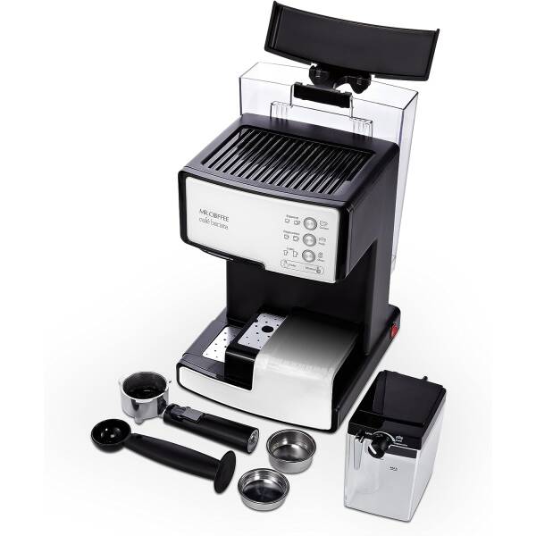 Mr. Coffee BVMC-ECMP1102 Cafe Barista Espresso Maker Machine, White