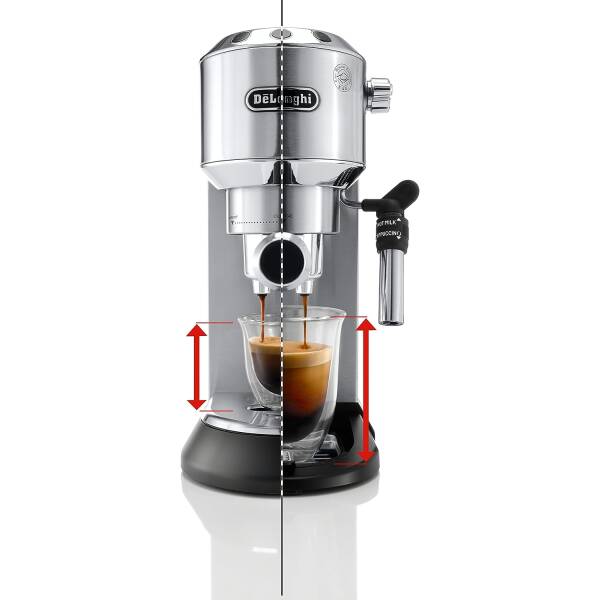 De’Longhi EC685M Dedica Deluxe Automatic Espresso Machine,35 oz, 1, Metallic